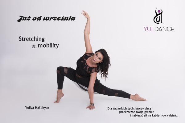 Zapraszamy na nowe zajęcia Stretching &amp; mobility z Yuliyą Hakobyan
