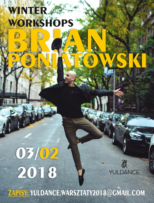 Zapraszamy na warsztaty z Brianem Poniatowskim