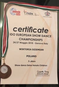 IDO European Show Dance Championships - Genua 2018